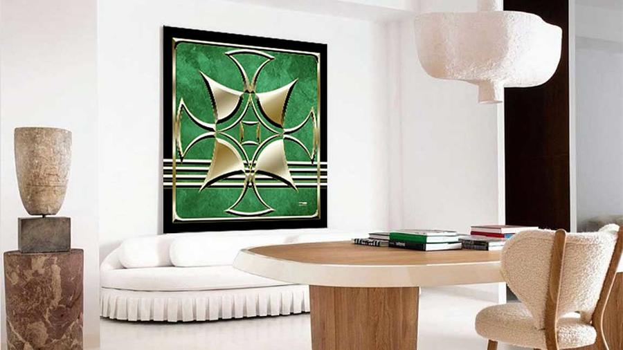 Modern Deco 5 Example Digital Art by Chuck Staley