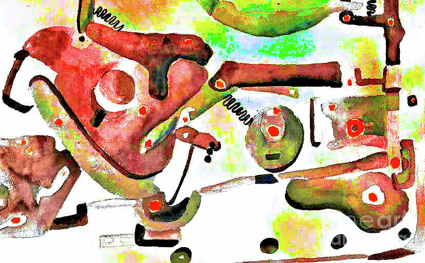 Abstract Painting - Modern Dentistry  by L A Feldstein