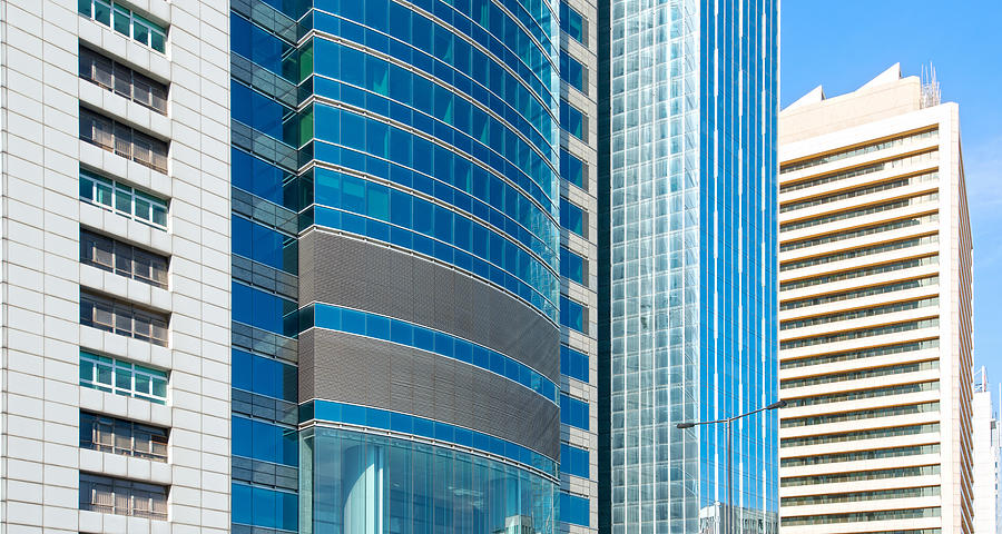 Modern Glass Building Photograph by Gjp311