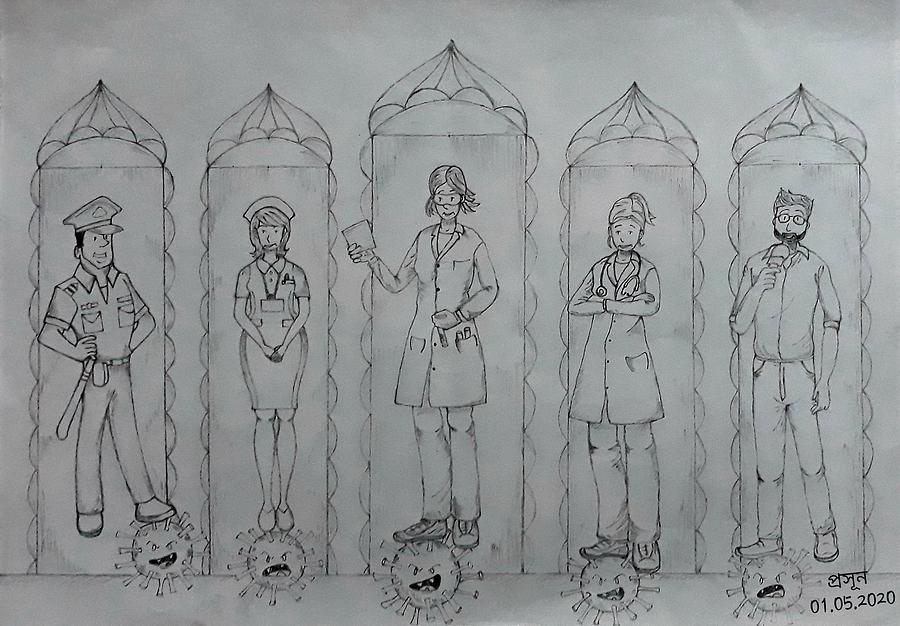 Maa Durga Drawings for Sale - Fine Art America-saigonsouth.com.vn