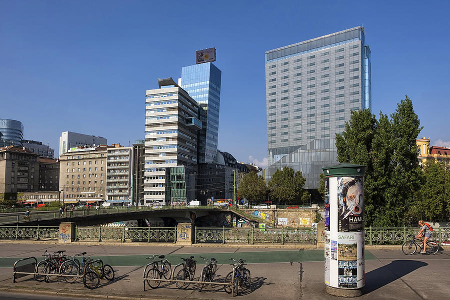 Modern Office And Hotel Buildings In Vienna Photograph by Emreturanphoto