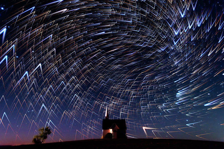 Modern Starry Night Photograph by Yoshiki Nakamura Modern Starry Night Photograph by Yoshiki Nakamura