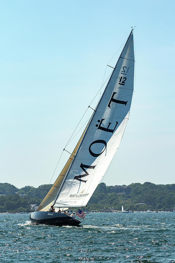 Moet Sailing Photograph by Denise Kopko