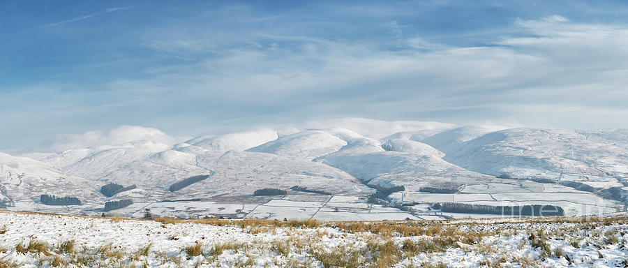 Moffat Hills in the Winter Snow Photograph by Tim Gainey