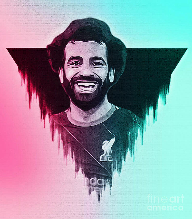 Mohamed Salah 2021 Jersey | Art Print