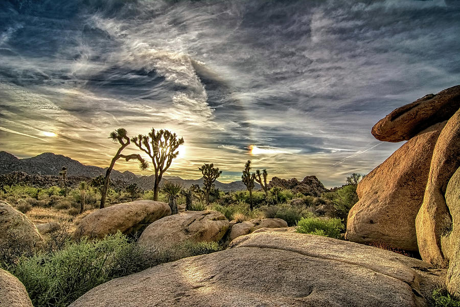 Mojave Sunbow Photograph by Marilyn McFarlin Mojave Sunbow Photograph by Marilyn McFarlin