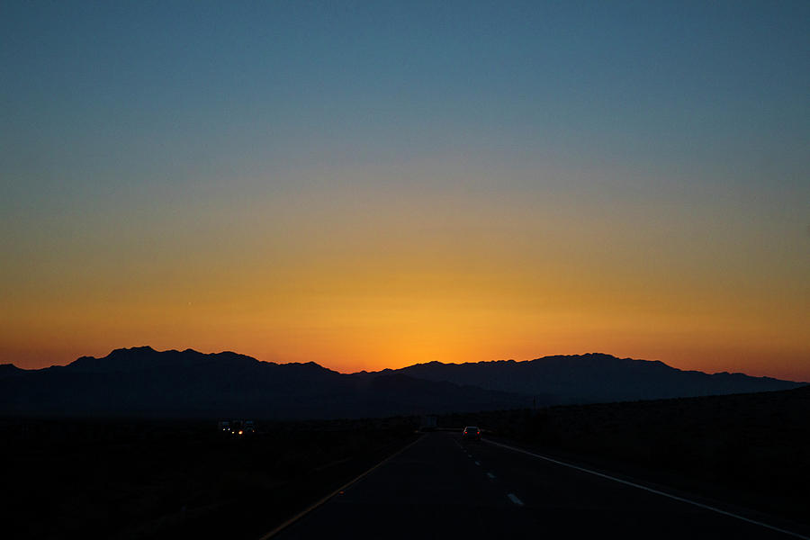 Mojave Sunset Photograph by David Kleeman
