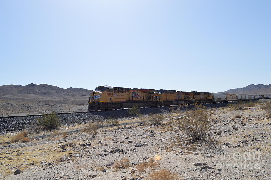 Mojave Train Photograph by James Lillard II - Pixels