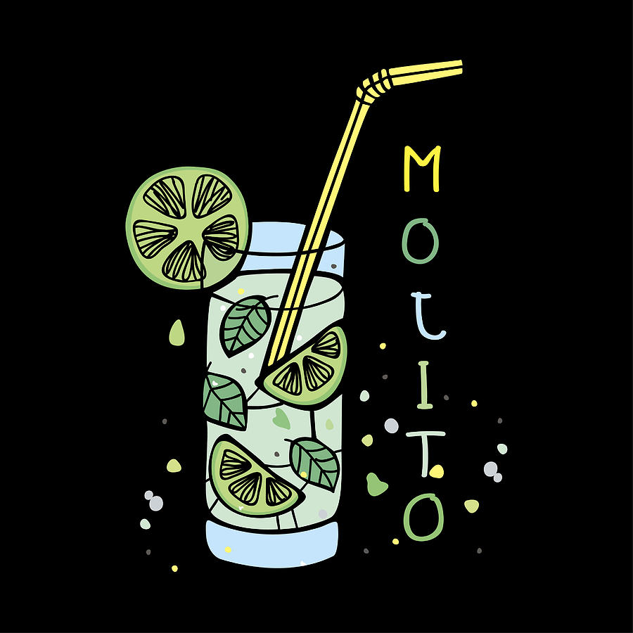 Mojito drink Drawing by Artlama