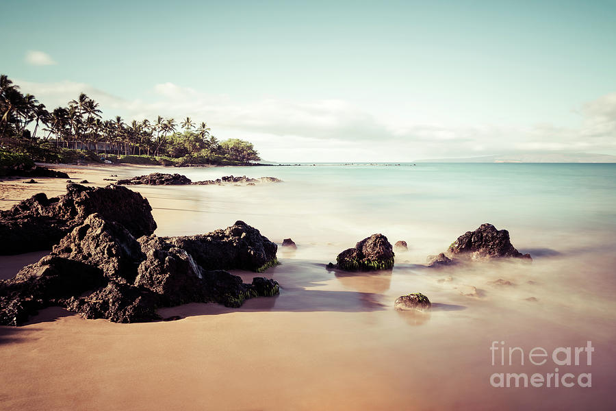 Mokapu Beach in Maui Hawaii Wailea Makena Photograph by Paul Velgos