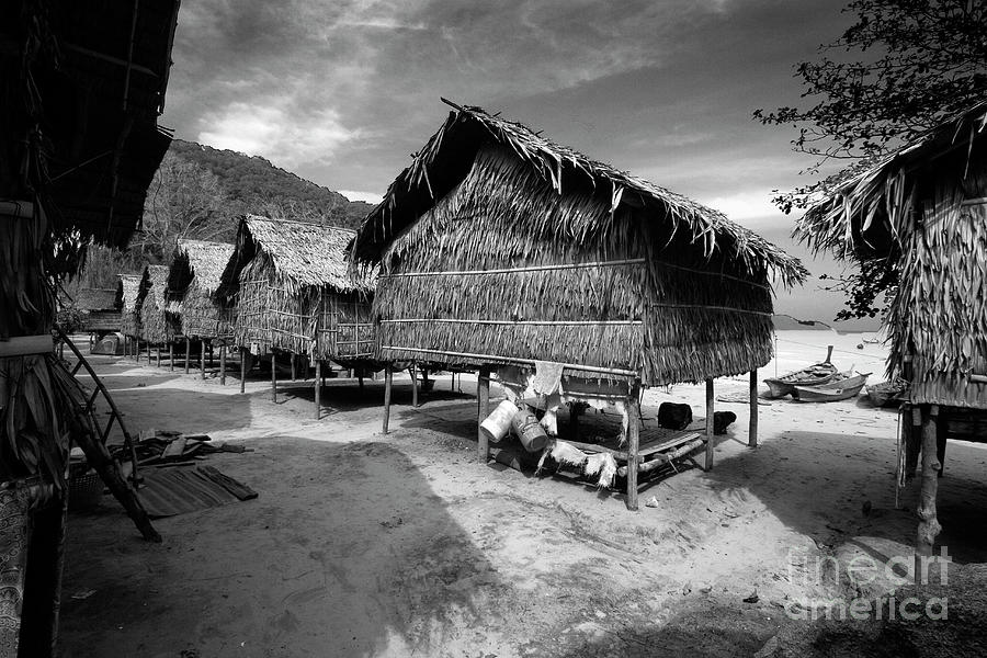 Moken Village - Andaman Sea Thailand Photograph by Craig Lovell