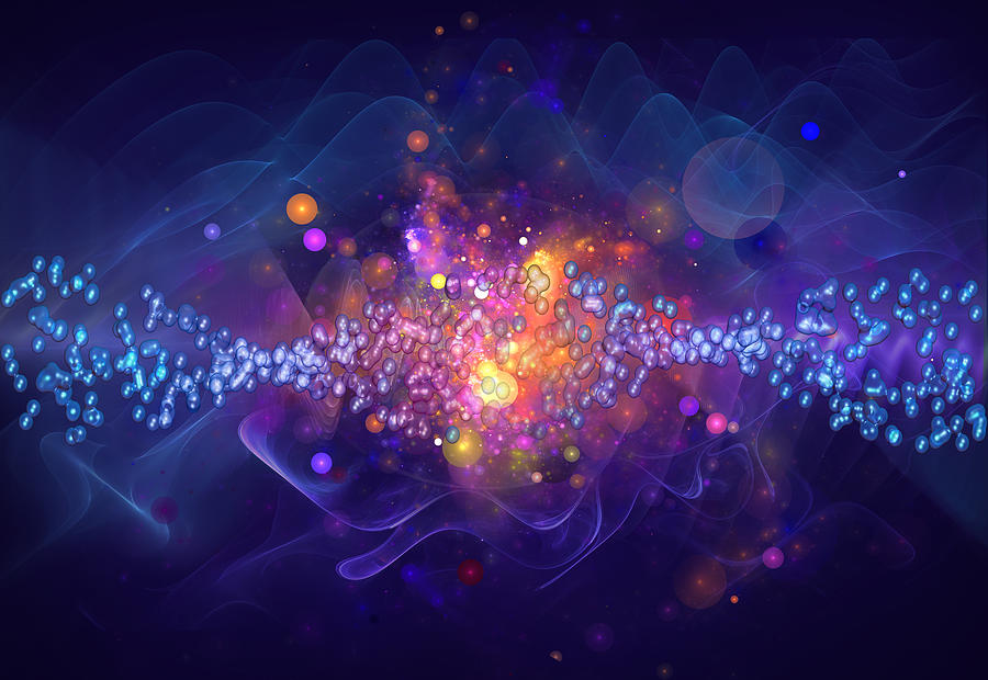 Molecular Universe Drawing by Pobytov