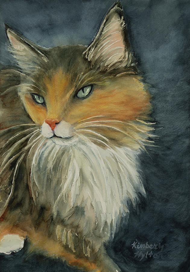 Molly Painting By Kimberly Hylton - Fine Art America