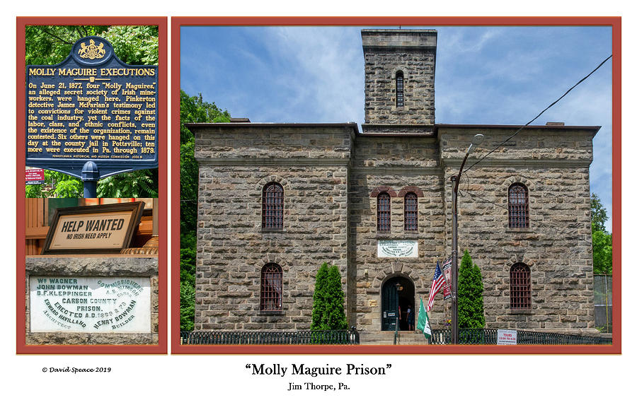 Molly Maguire Prison Photograph by David Speace