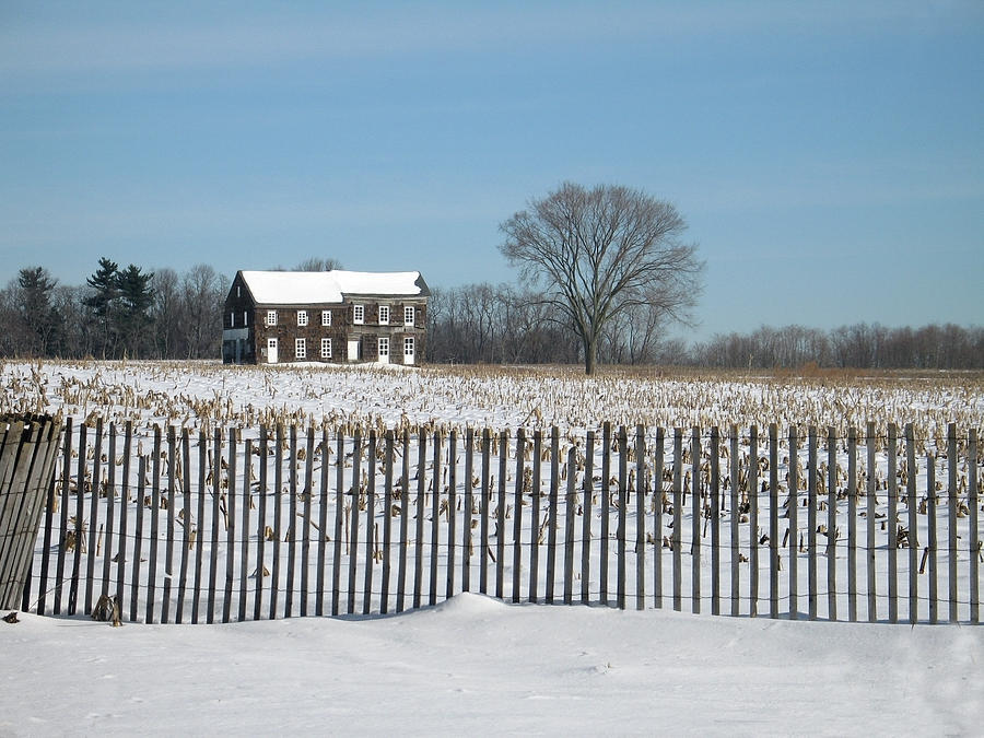 Winter Photograph - Molly Pitcher Winter View by Andrew Kazmierski