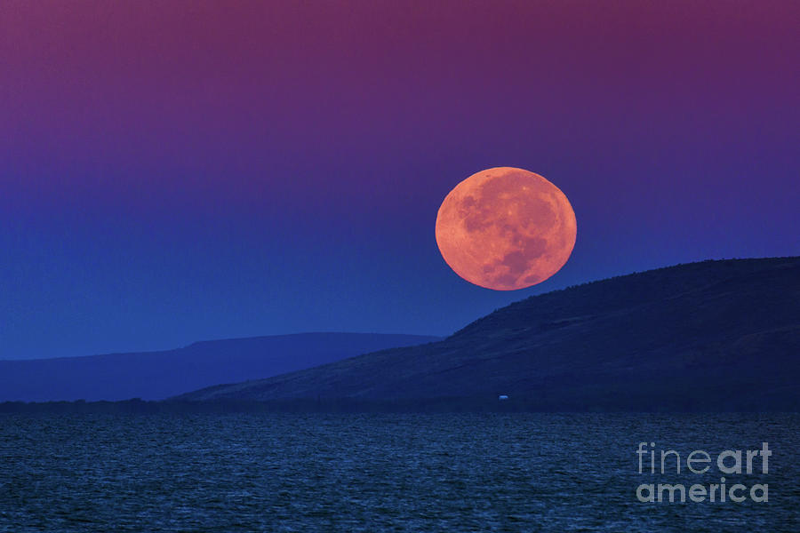 Molokai Moon Photograph by Tyler Rooke