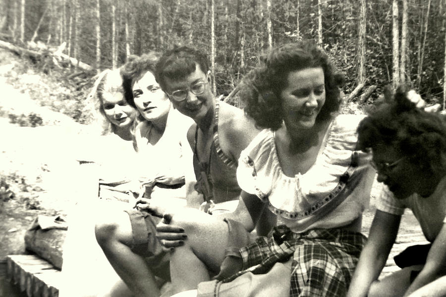 Mom, Aunties And Her Friends In Jasper Photograph