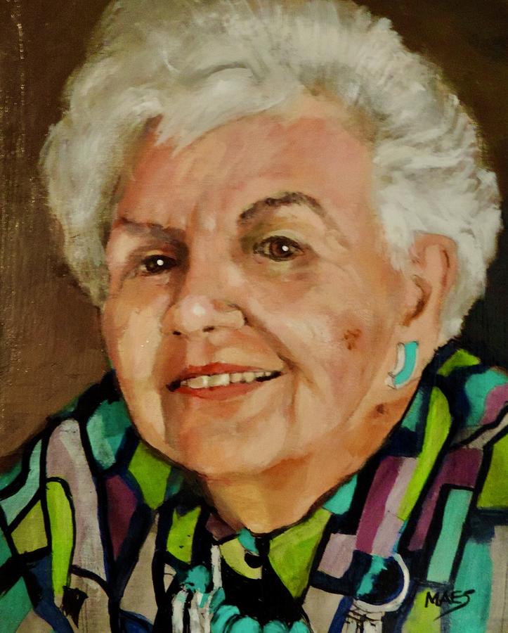 mom Painting by Walt Maes