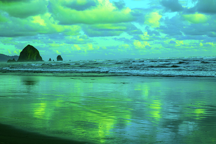 Moment on Canon Beach Photograph by Jeff Swan