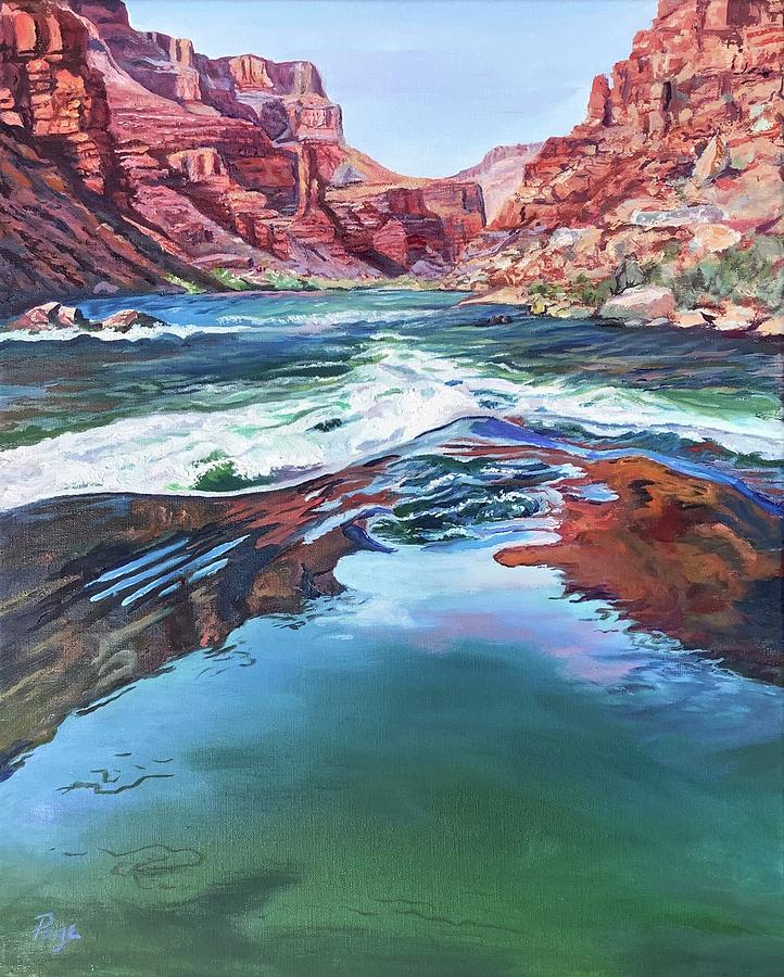 Momentum, Grand Canyon Painting by Page Holland