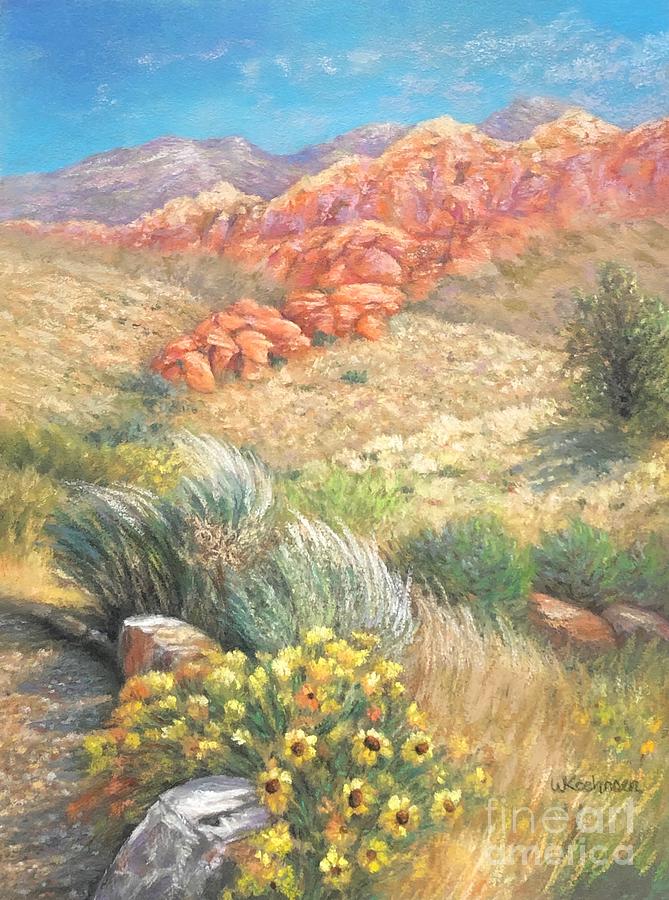 Mountain Pastel - Moms Desert by Wendy Koehrsen