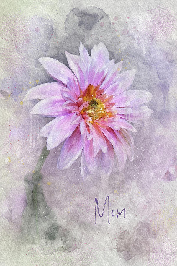 Moms Flower Digital Art by Mary Timman