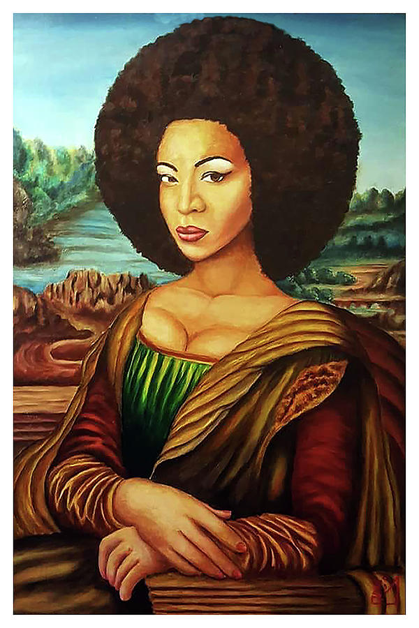 Mona Lesley Painting by Rodney D Butler