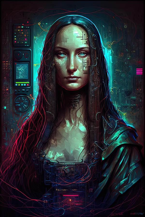 Mona Lisa Reloaded 1 Digital Art By Vidddie Publyshd Fine Art America 7111