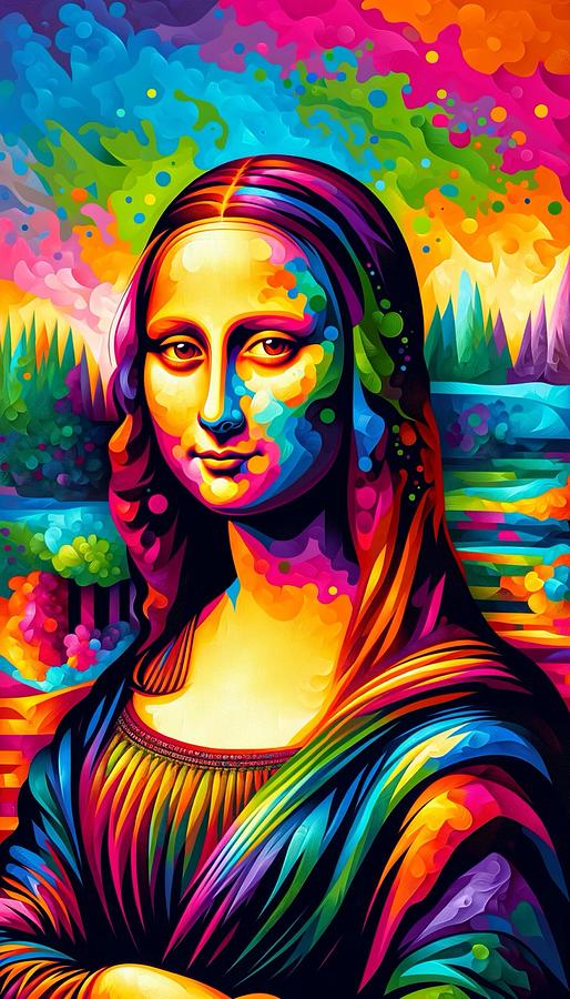 Mona Lisa Painting by Emeka Okoro
