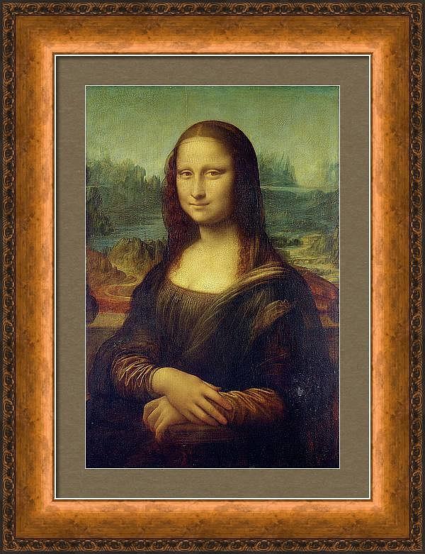 Mona Lisa Framed Print Photograph By Leonardo Da Vinci 3536