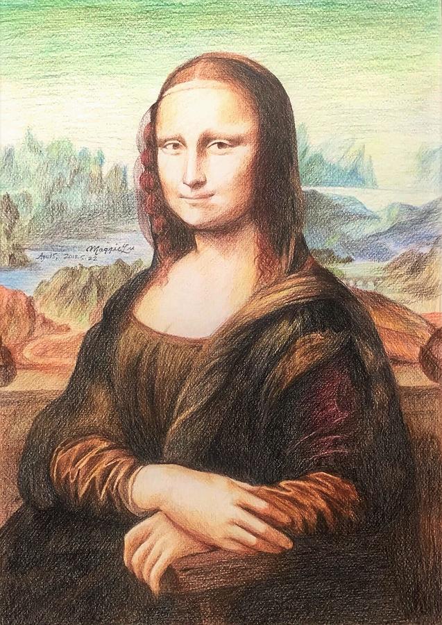 Tius - Mona Lisa ballpoint sketch