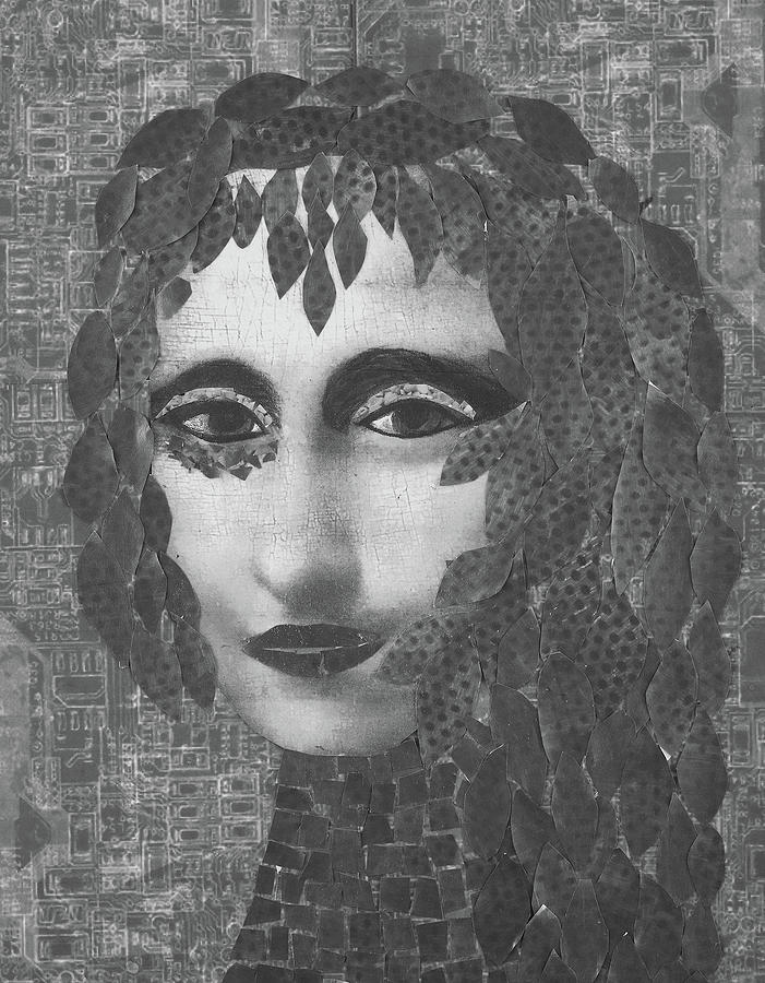 Mona Lisa Variations #15 Mixed Media by Diane Holland  SF Intl Art