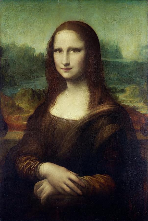 Mona Lisas Makeover  Mixed Media by Ally White