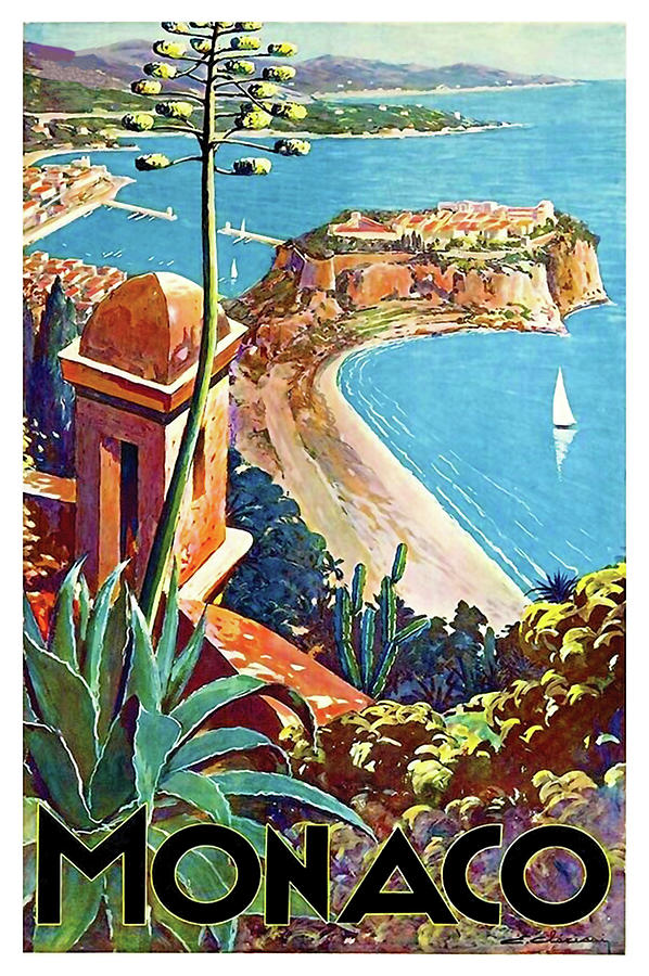 Monaco Digital Art by Long Shot