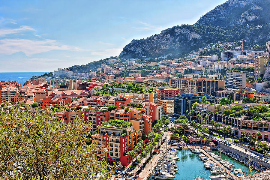 Monaco, Monte Carlo residential area Photograph by Tatiana Travelways