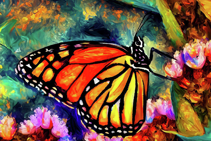Monarch Butterfly Art Digital Art