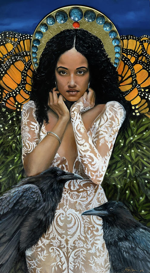 Monarch II Painting by Richard Ferguson