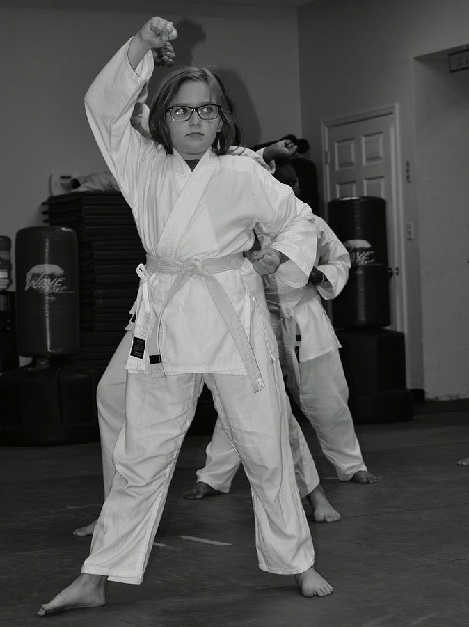 Monday Night Karate Class  Photograph by Christopher Mercer