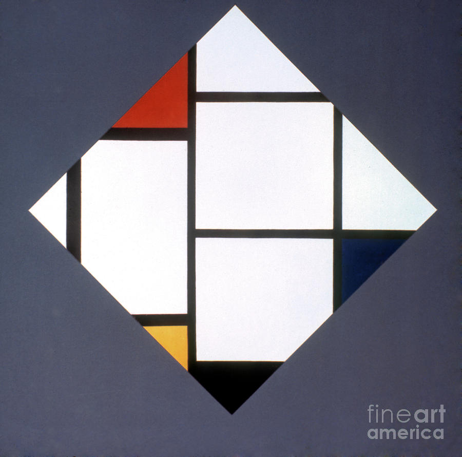 Mondrian Composition, 1925 Painting by Piet Mondrian