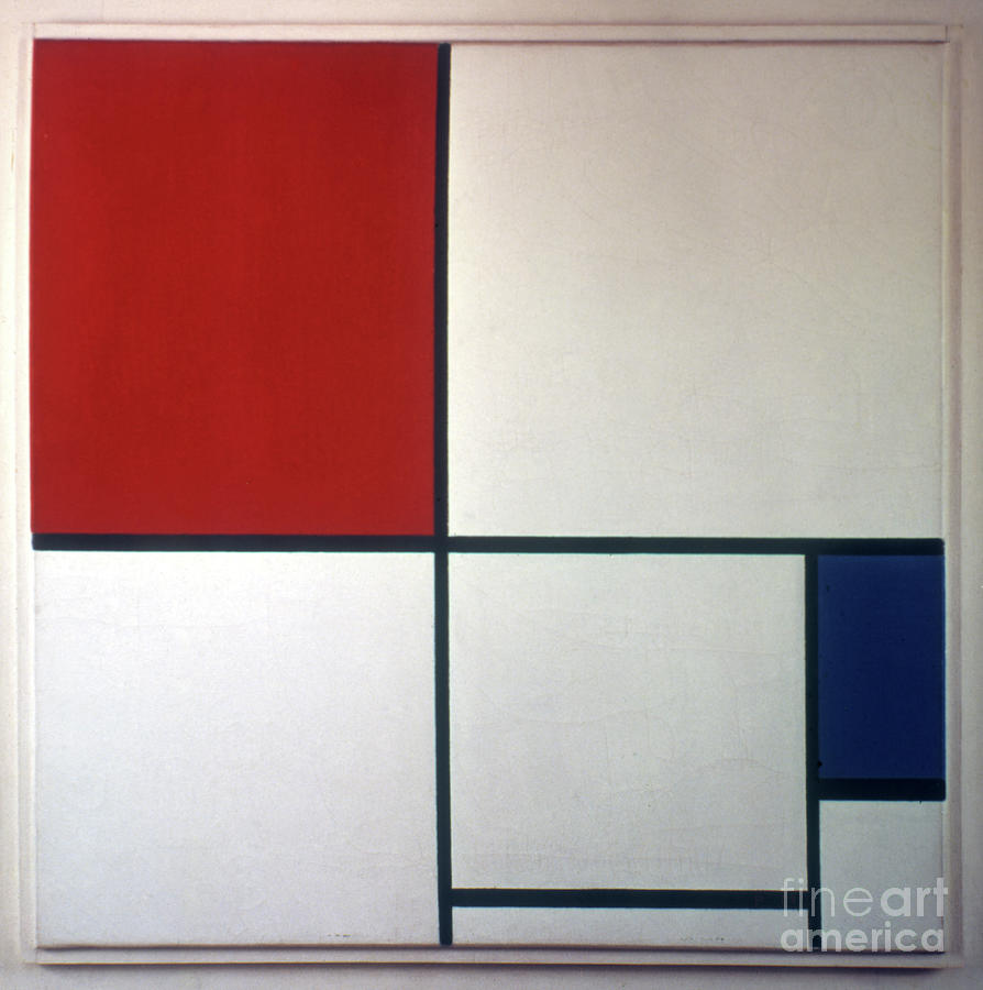 Mondrian Composition, 1932 Painting by Piet Mondrian