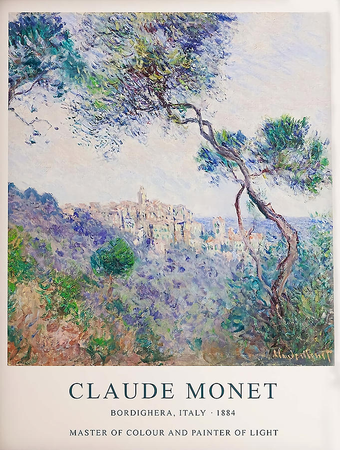 Monet Bordighera Digital Art by Holmes Travis - Fine Art America