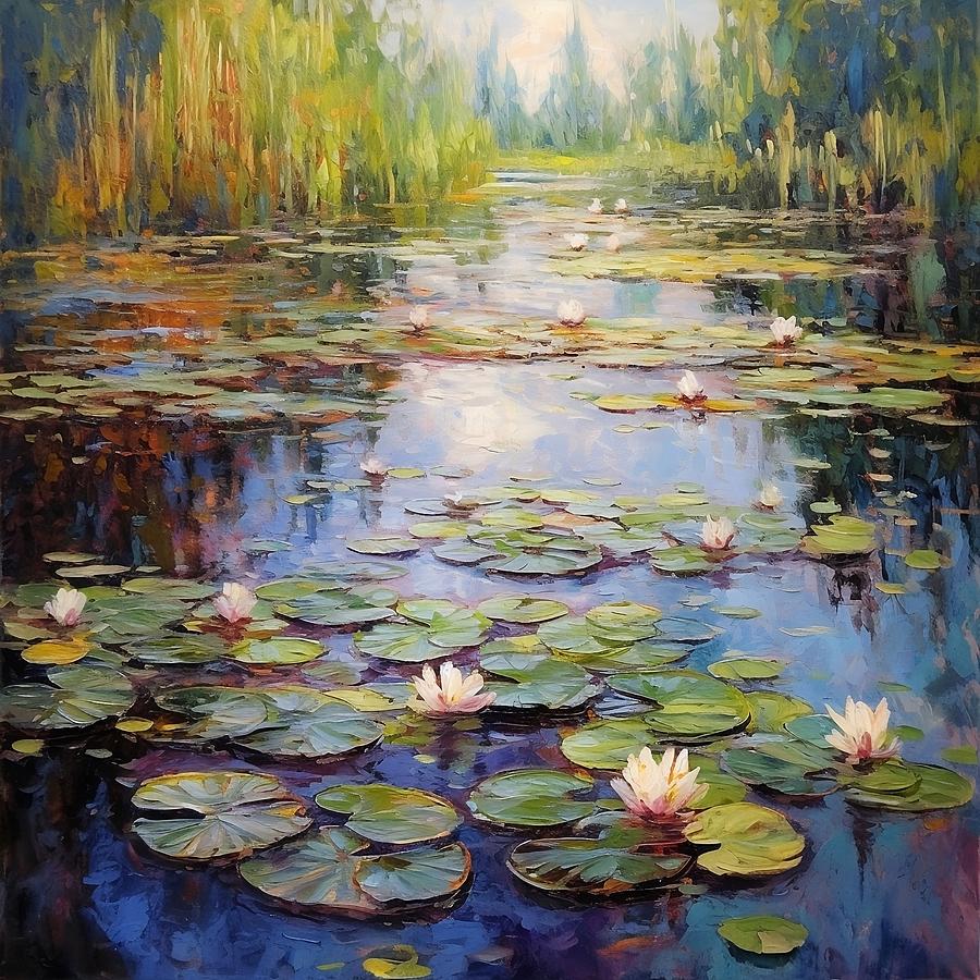 Claude Monet Digital Art - Monet, Monet by Karyn Robinson