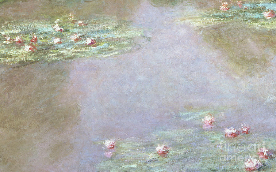 Monet Nympheas 1907, oil Painting by Claude Monet