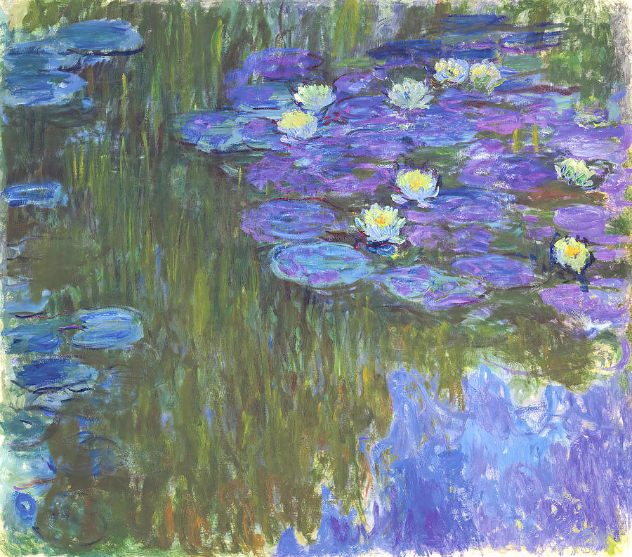 Monet- Nympheas en fleur Painting by Claude Monet - Fine Art America