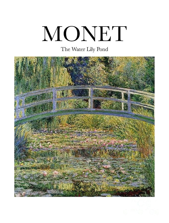 Monet The Water Lily Pond Painting by Jeremy Bethany - Fine Art America