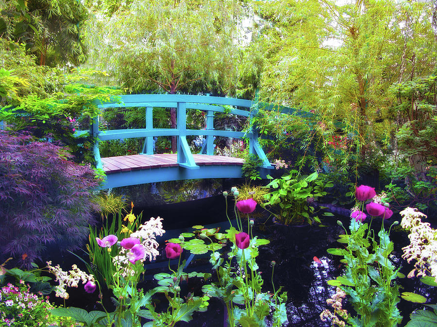 Monets Garden Photograph by Jessica Jenney