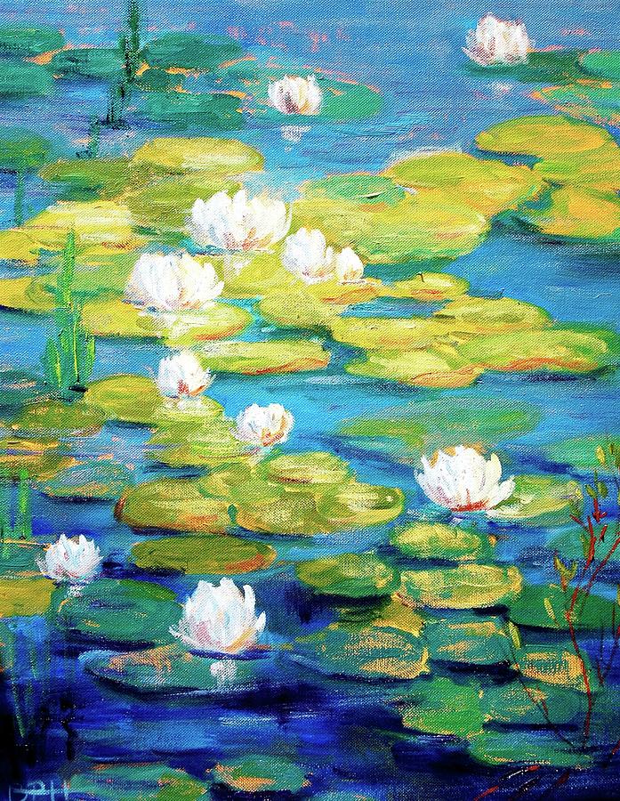 Monets Passion Painting by Barbara Hageman