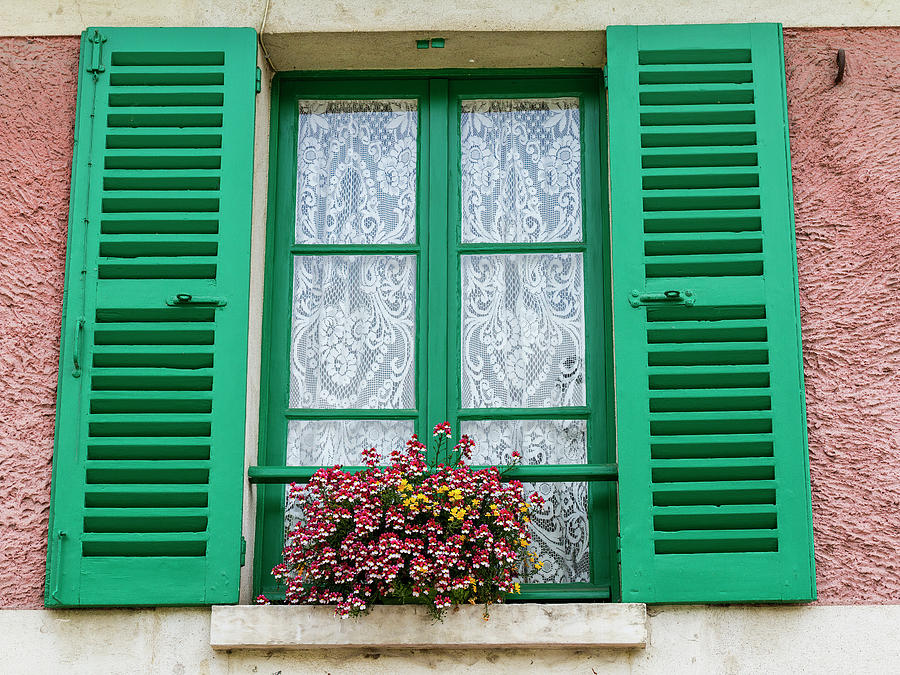 Monets Window #2 Photograph by Elaine Teague