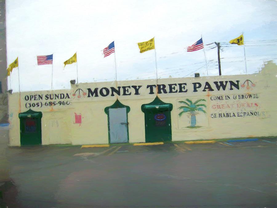 Pawn Shop Painting - Money Tree Pawn 2020 - 2355f by Albert Vatveri Studio Pawn Shop Painting - Money Tree Pawn 2020 - 2355f by Albert Vatveri Studio