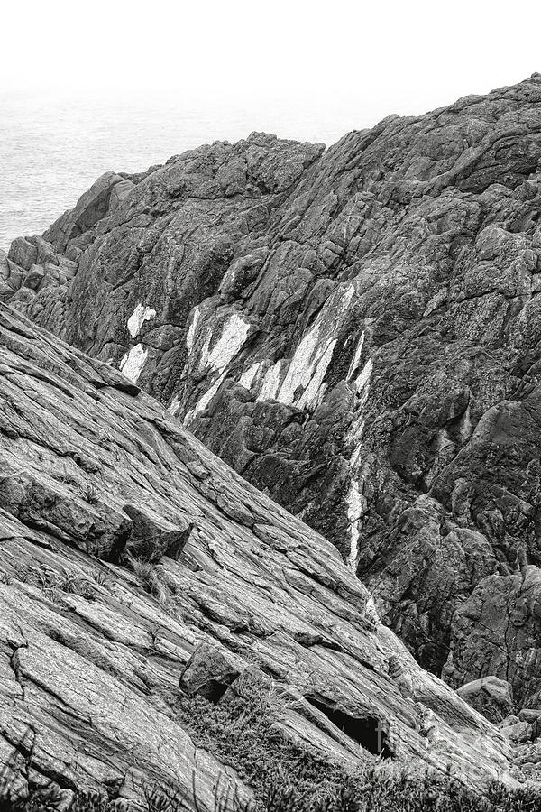 Monhegan Island Rocks Photograph by Olivier Le Queinec